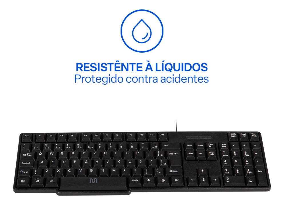 Teclado com Fio Multi 5