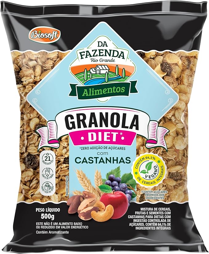 Granola Diet com Castanhas 1