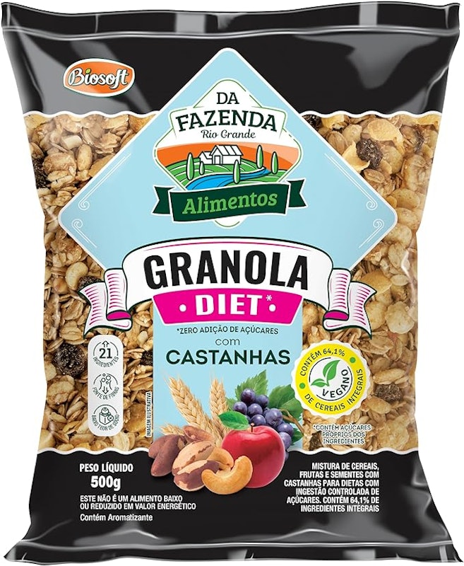 Granola Diet com Castanhas 1