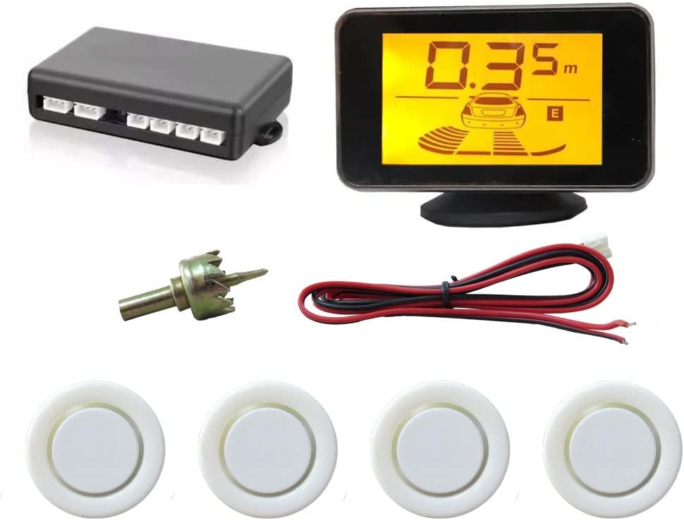 Sensor de Estacionamento Hurricane com Display de LED 4,3" 1