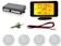 HURRICANE Sensor de Estacionamento Hurricane com Display de LED 4,3" 1