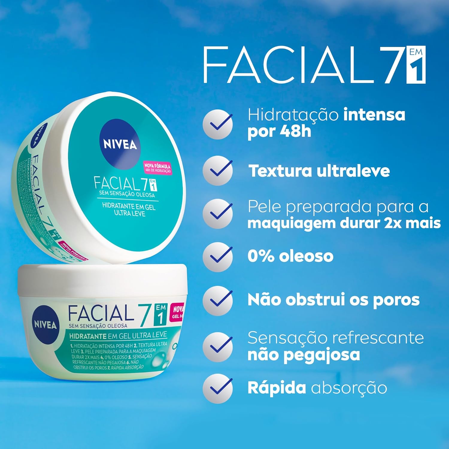 Hidratante Facial em Gel 100 g 3