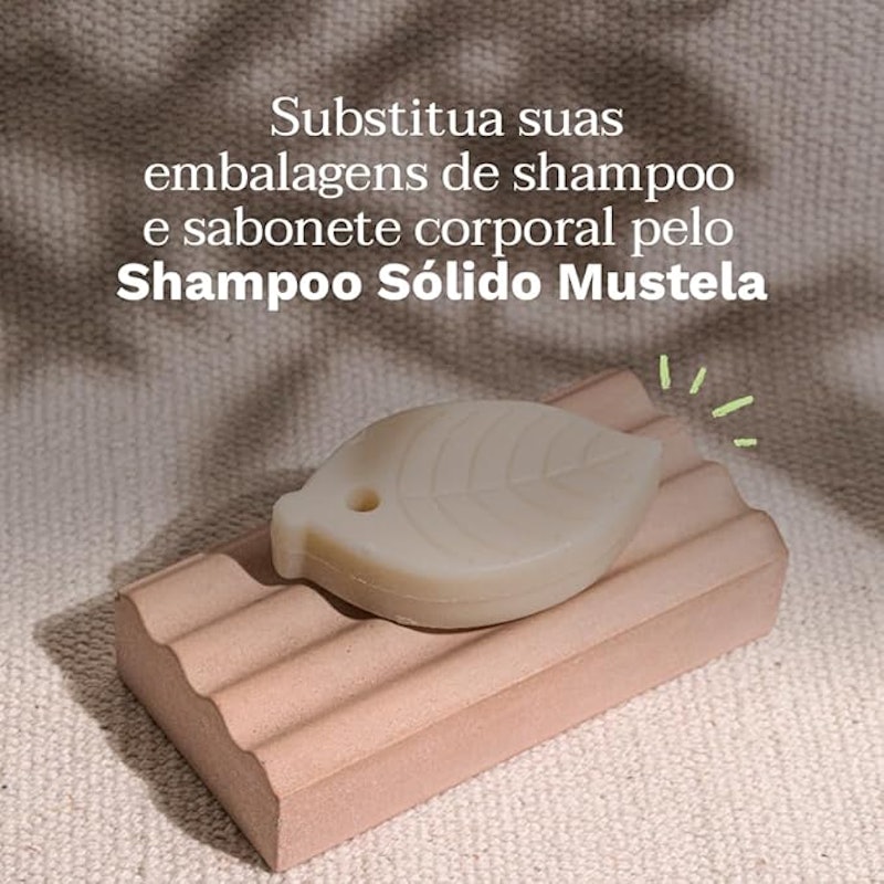Shampoo Sólido Corpo e Cabelo Mustela 3