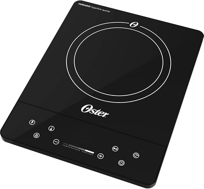 Cooktop de Indução 1 Boca Oster Touch Screen Portátil 3