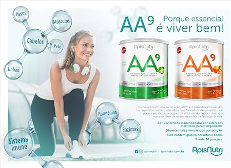 AA9 - Aminoácidos Essenciais 270 g 4