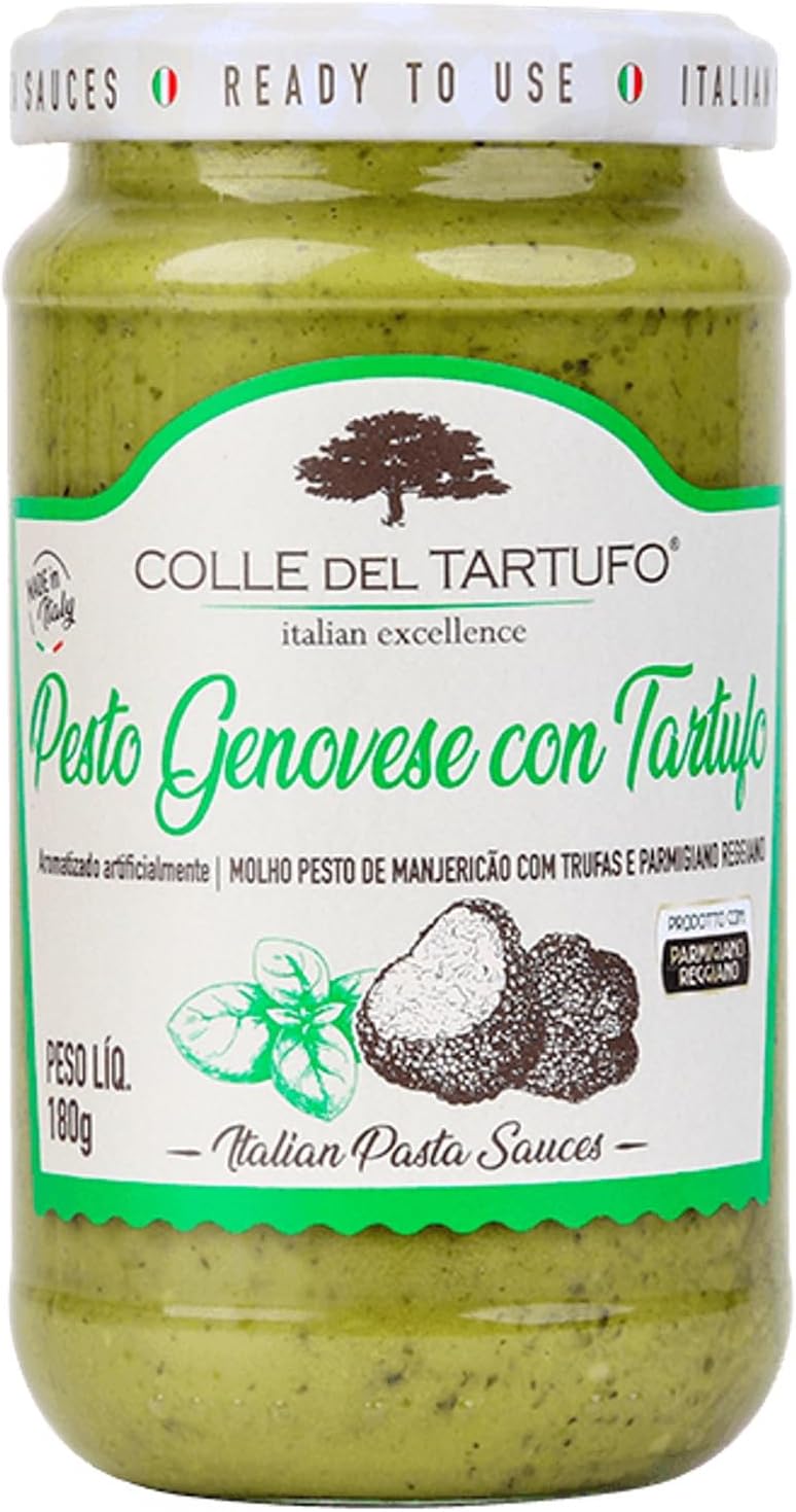 Molho Pesto Genovese Trufado Colle Del Tartufo 1
