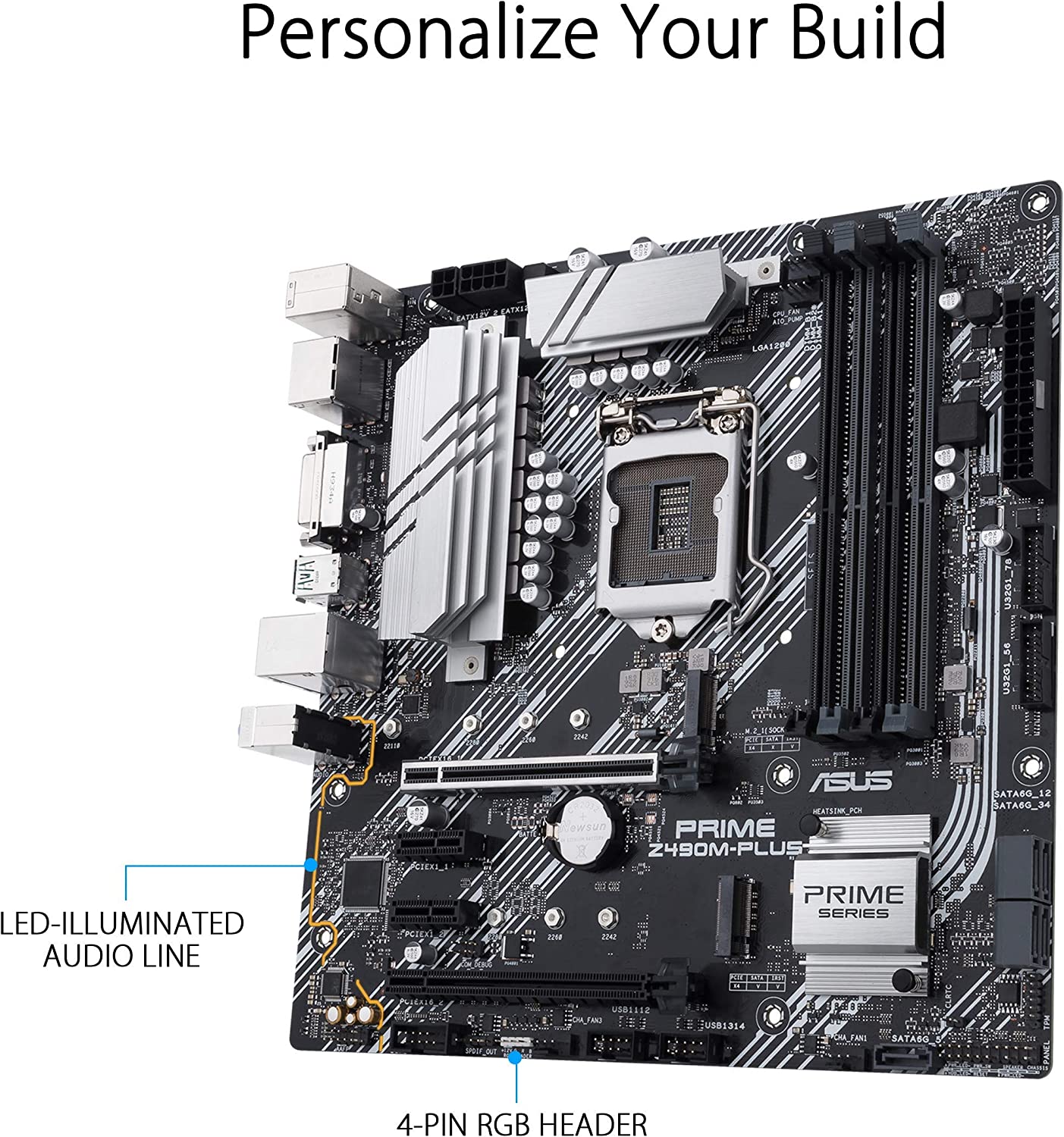 Placa-Mãe Asus Prime Z490M-Plus 4