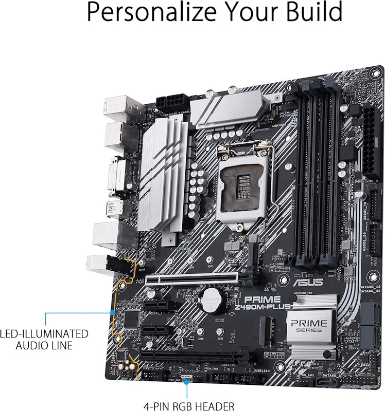 Placa-Mãe Asus Prime Z490M-Plus 4
