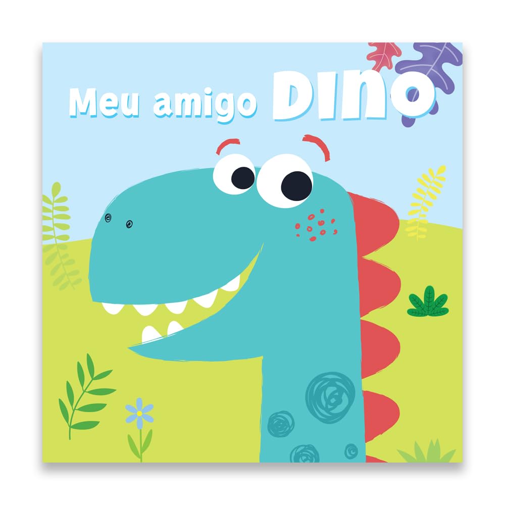 Livrinho de Pano Meu Amigo Dino 1