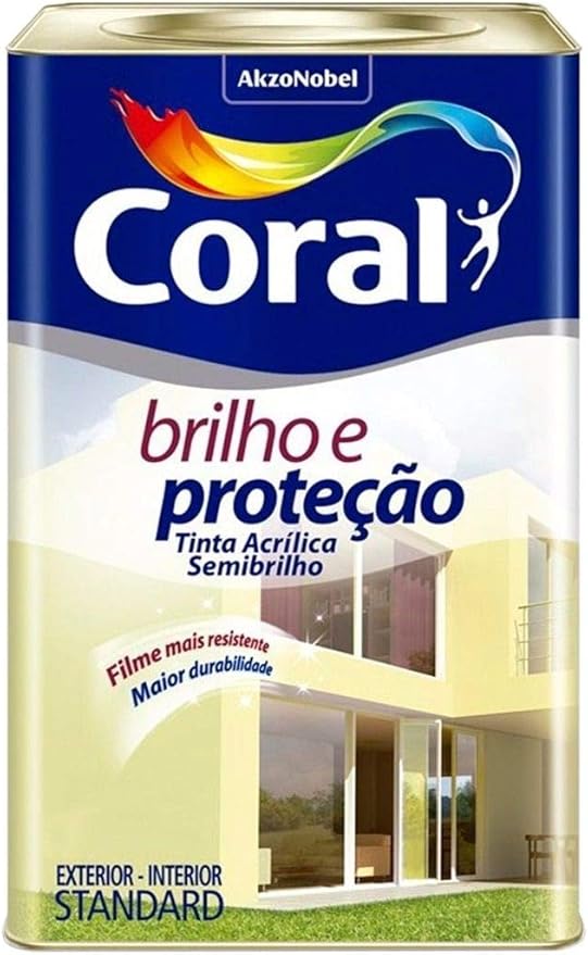 Tinta Brilho e Proteção Coral 1