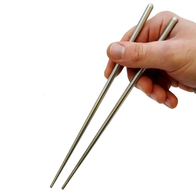 Jogo de Hashi em Aço Inox 2