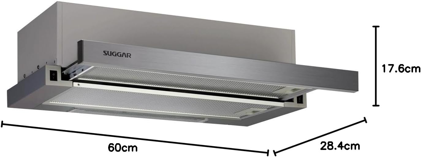 Depurador de Ar Slim de Embutir 60 cm 3