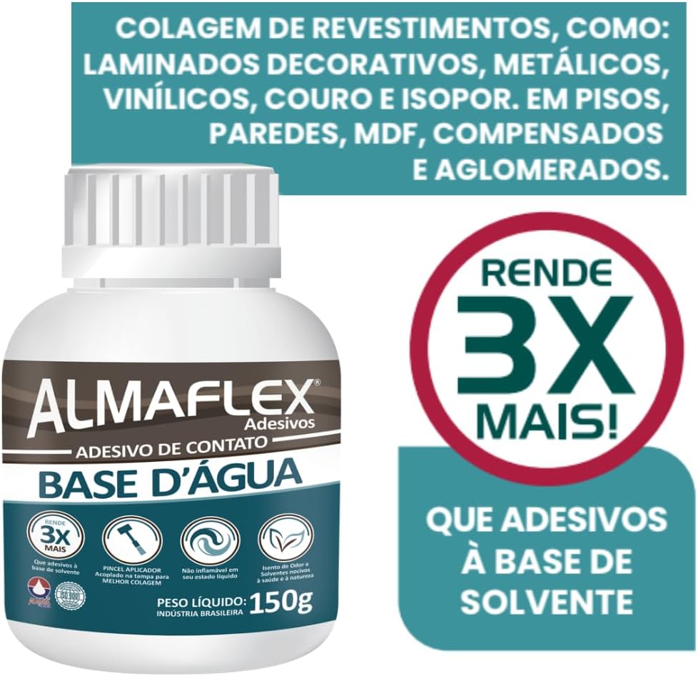 Adesivo de Contato a Base D'Água 2