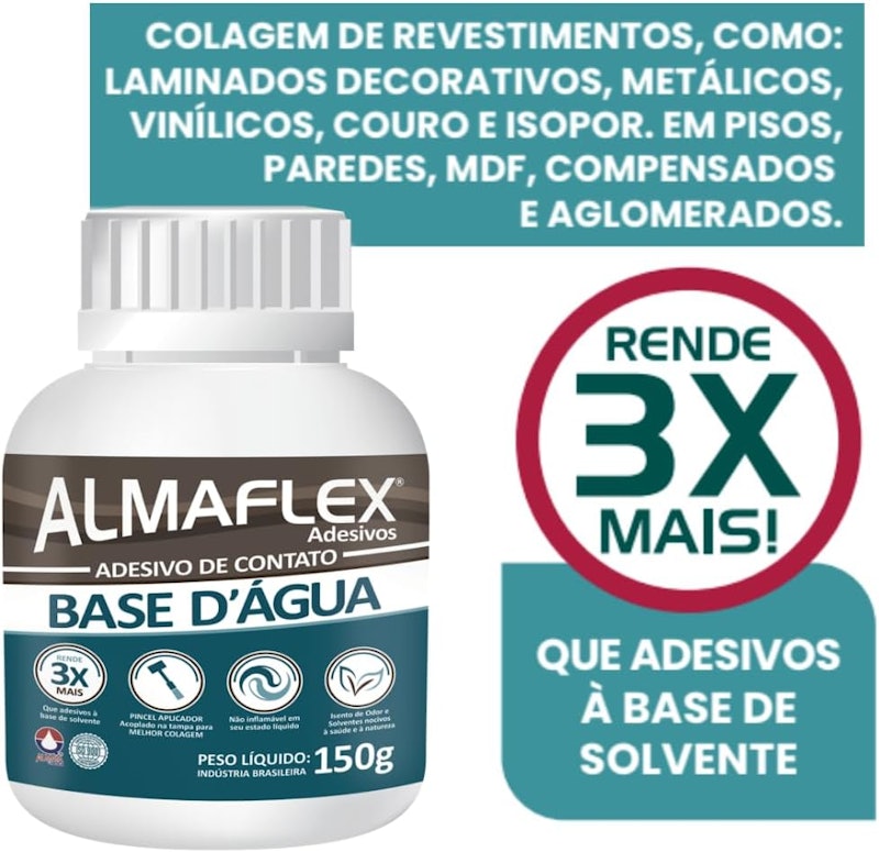 Adesivo de Contato a Base D'Água 2