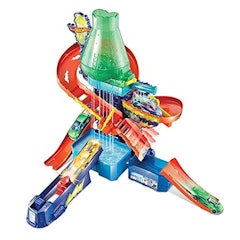 Hot Wheels City Pista de Brinquedo Color Shifters Laboratório Científico