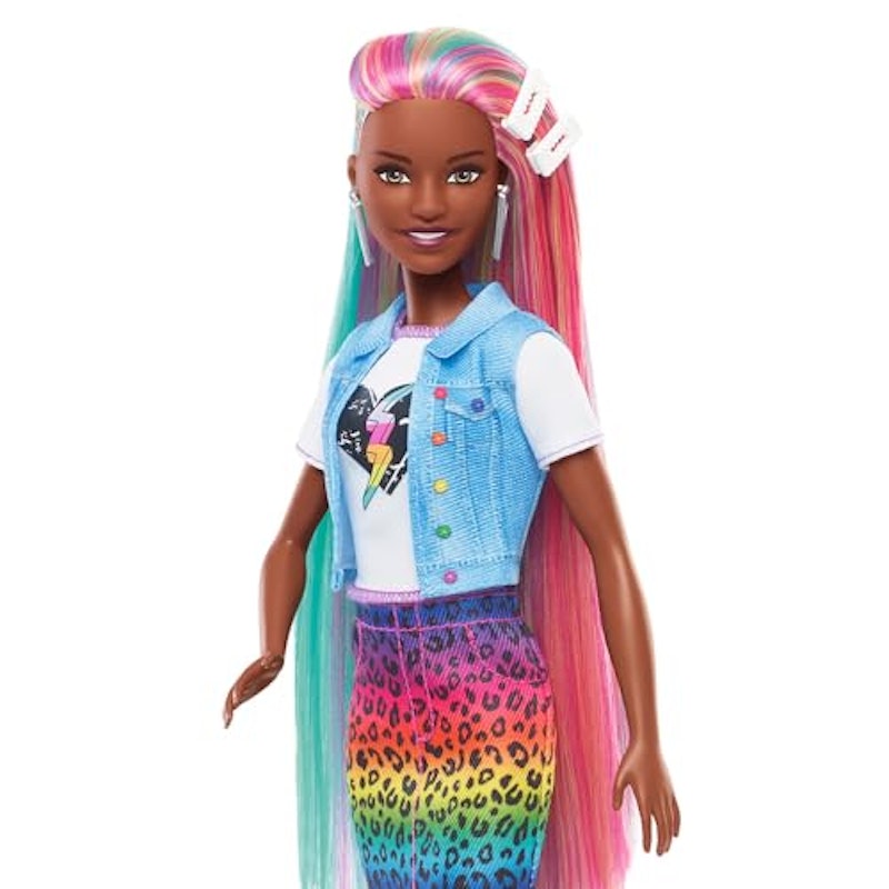 Barbie Fashion & Beauty Boneca Penteado Arco-íris 3