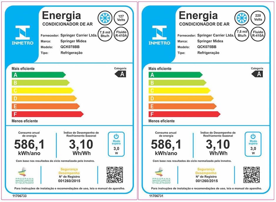 Ar-Condicionado Janela 7500 BTUs Mecânico Frio (127 V) 3