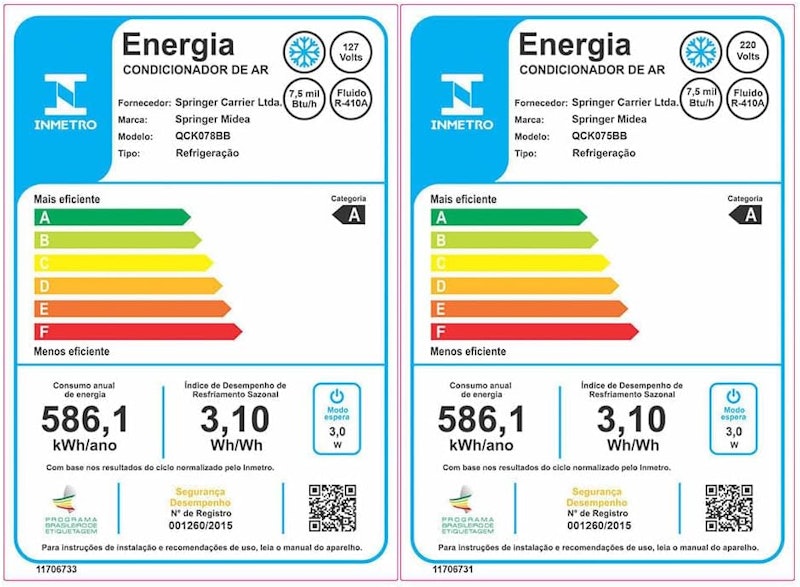Ar-Condicionado Janela 7500 BTUs Mecânico Frio (127 V) 3