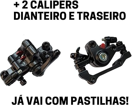 Kit Freio a Disco Bicicleta Bike Completo 3