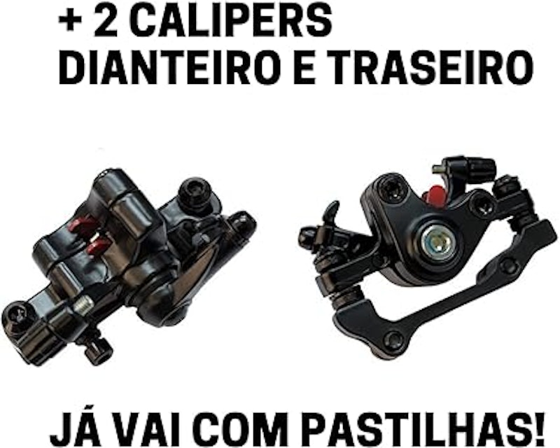 Kit Freio a Disco Bicicleta Bike Completo 3