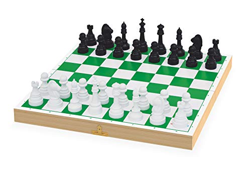 Jogo Xadrez e Damas Escolar 1