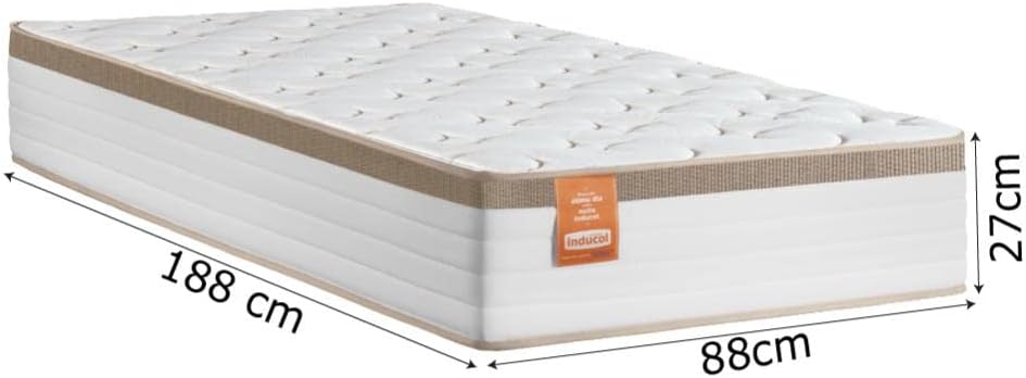 Colchão Solteiro Molas Ensacadas Real Pillow Top 2