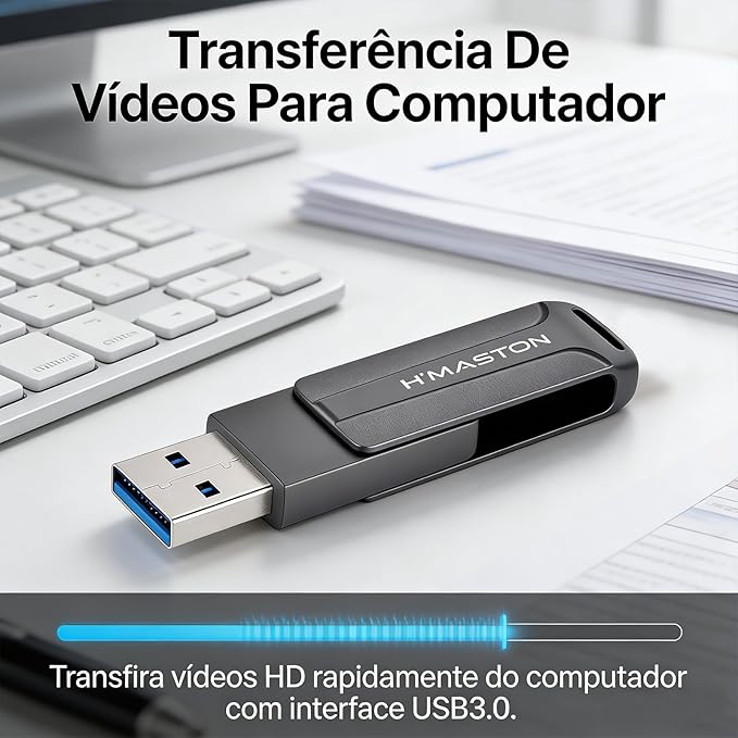 Pendrive USB-A/USB-C Rotativo 360° 2