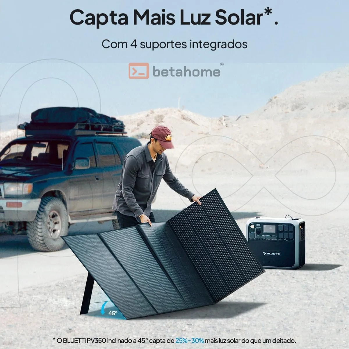 Painel Solar Bluetti 350 W 4