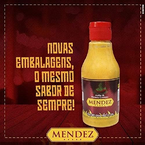 Molho de Pimenta Cremoso Tradicional Mendez 3