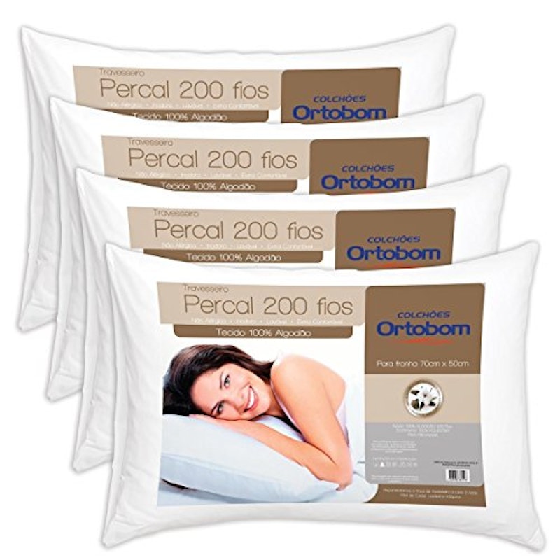 Kit Travesseiro Ortobom Percal 200 Fios 1