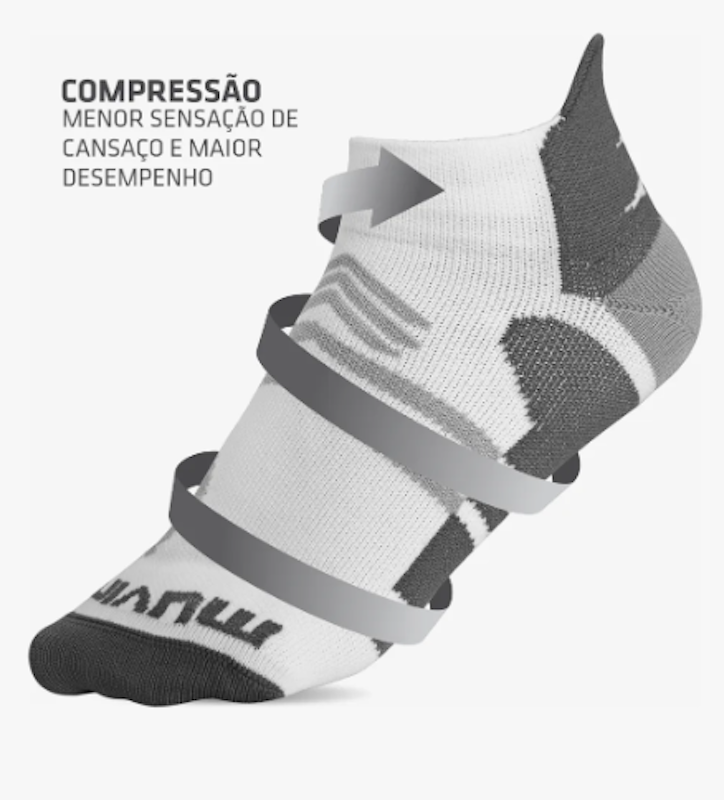 Meia Cano Curto de Compressão Arrow 2
