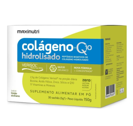 Colágeno Verisol + Q10 Sachê Limão Siciliano 30 X 5G 1