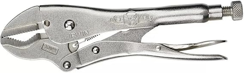 Alicate de Pressão Mordente Reto e Curvo 10" 2