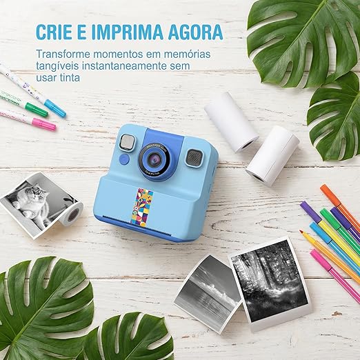 Câmera Fotográfica Infantil Komsirug 2