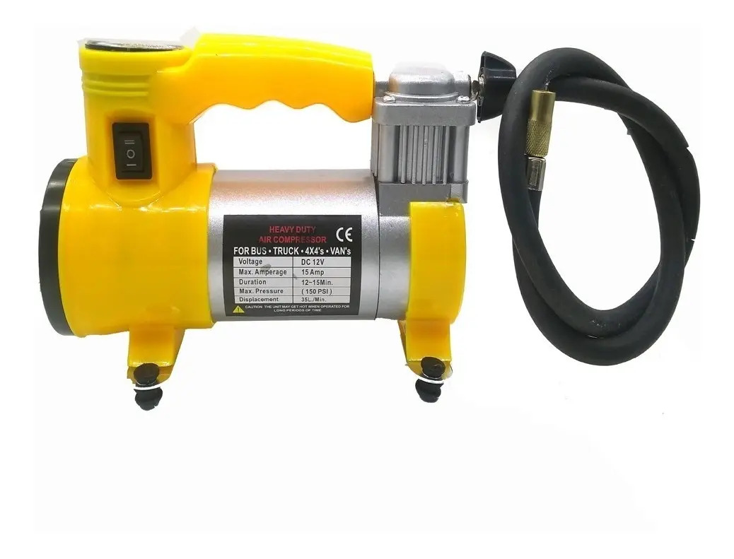 Compressor de Ar Portátil 12V Veicular Idea 3