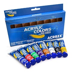 Tinta Acrílica Acrylic Colors