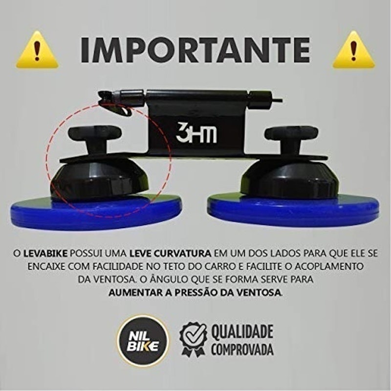 Suporte Transbike de Teto com Ventosa 4