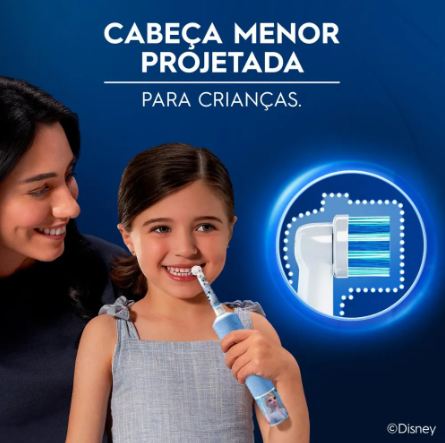  Escova de Dentes Elétrica Infantil Disney Frozen 5