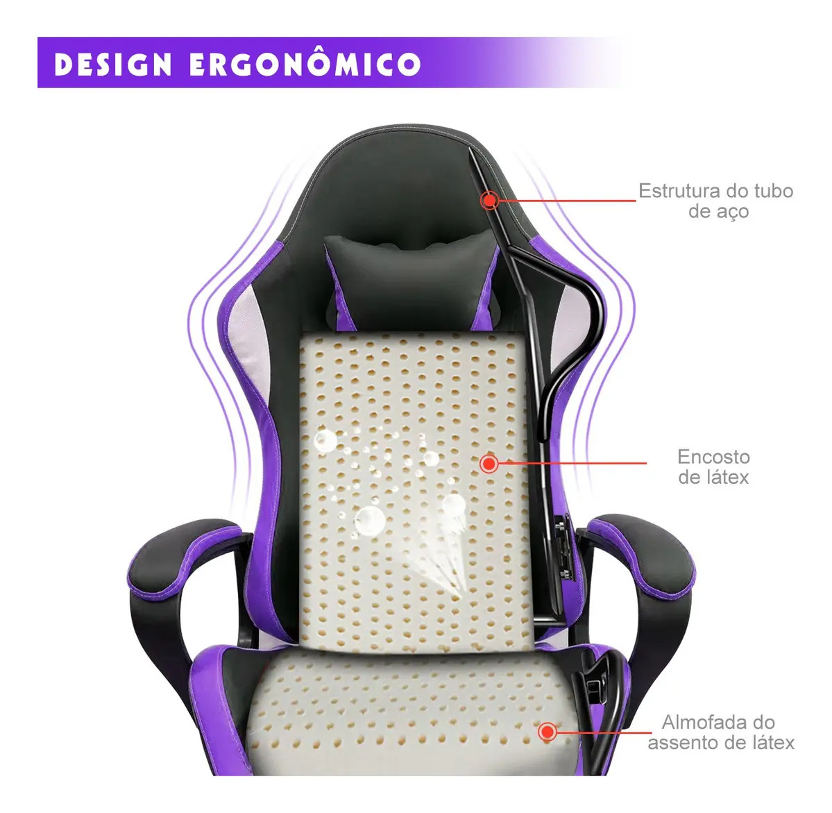 Cadeira Gamer AeroX Python Fly 5