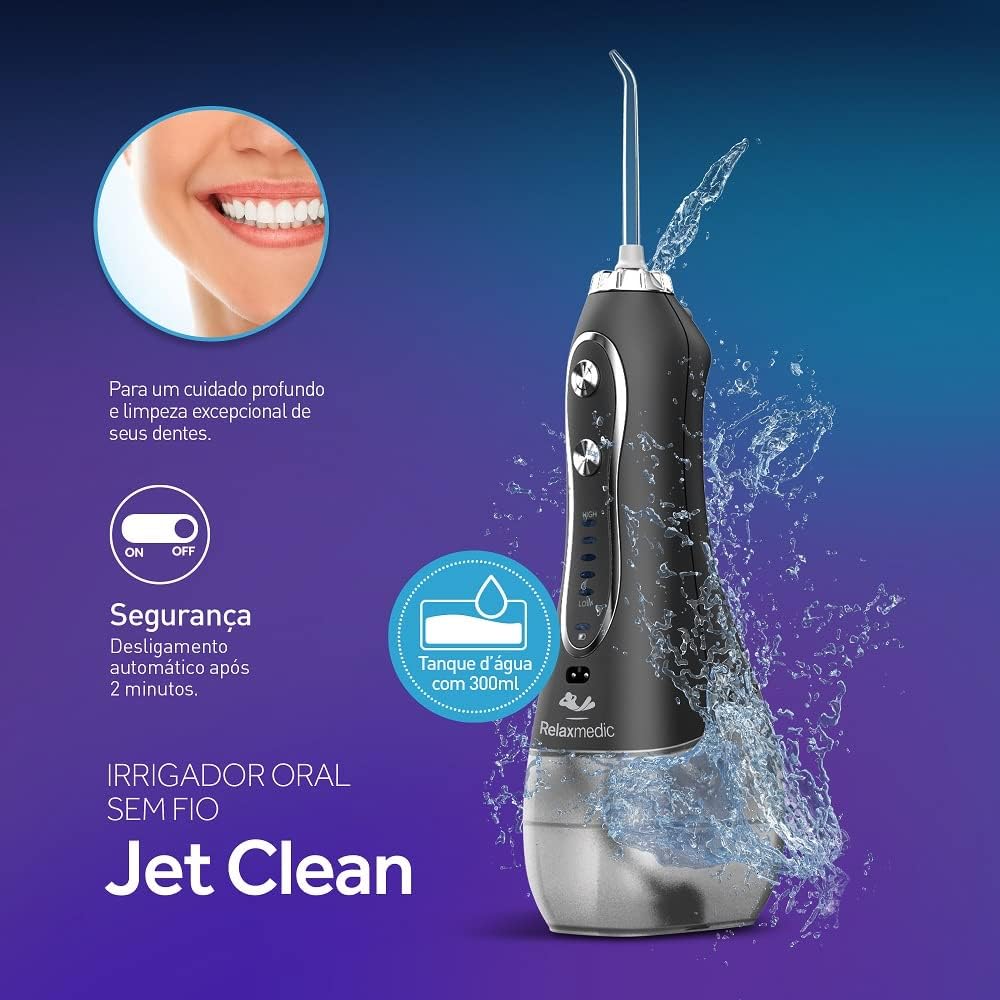 Irrigador Oral Jet Clean sem Fio 2
