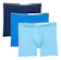 CALVIN KLEIN Cueca Micro Elástica, Tons de Azul (Kit com 3) 1