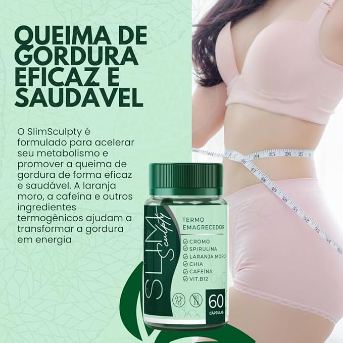 Suplemento Vitamínico Slim Sculpty 3