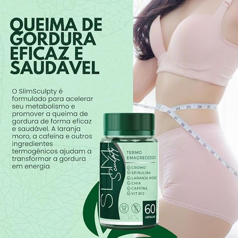 Suplemento Vitamínico Slim Sculpty 3