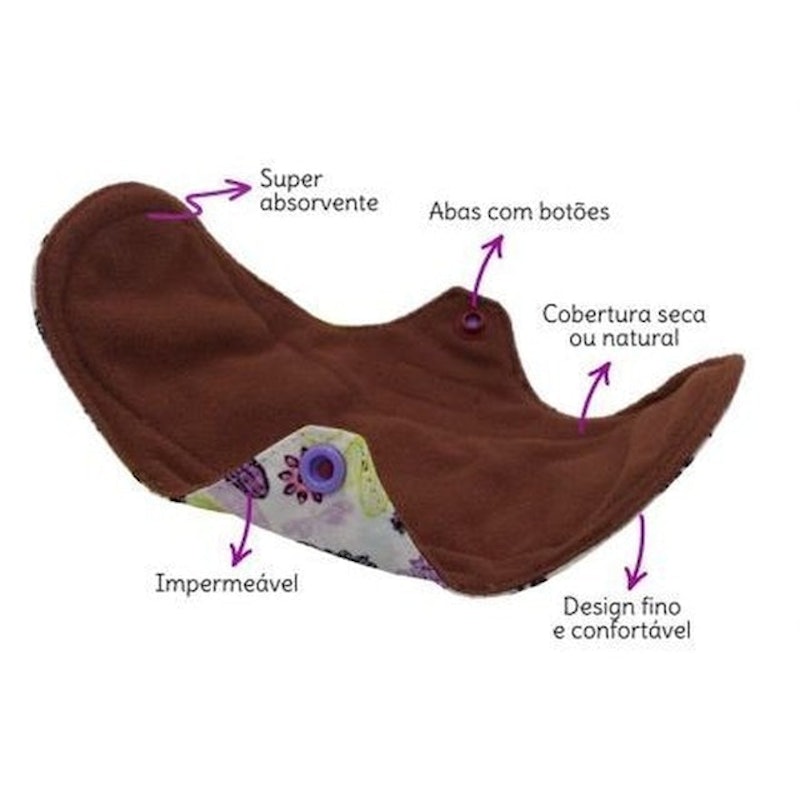 Absorvente Reutilizável Conforto Natural 4