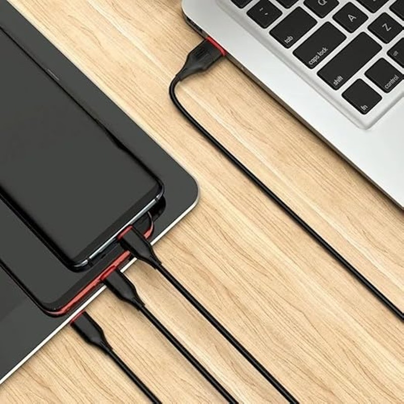 Cabo 3 em 1 Lightning, Tipo-C e Micro USB 5