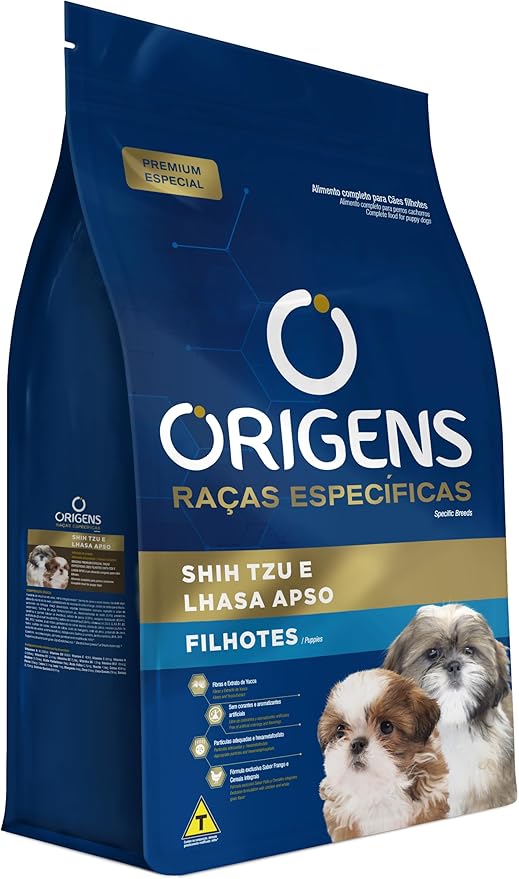 Ração Origens Premium Especial Raças Específicas Cães Filhotes Shih Tzu e Lhasa Apso 2