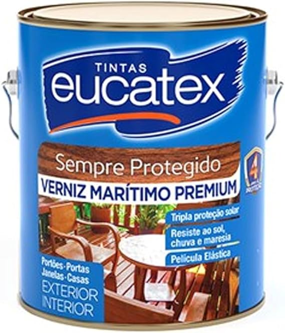 Verniz Marítimo Incolor Brilhante Eucatex 1