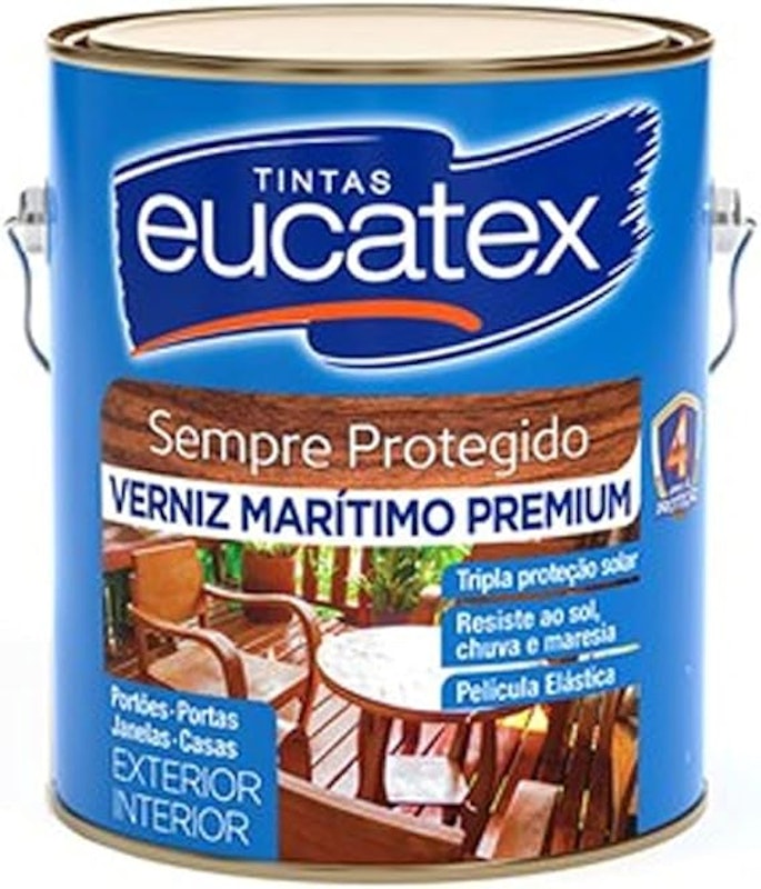 Verniz Marítimo Incolor Brilhante Eucatex 1