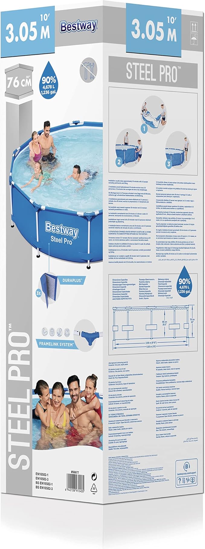 Piscina Steel Pro 4678 L  3