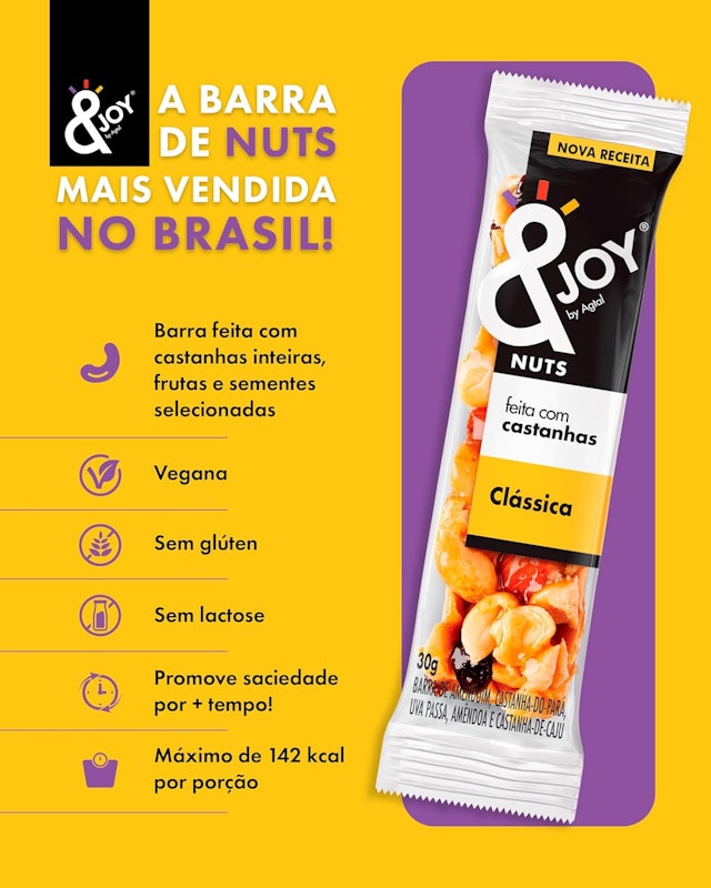 Barra de Nuts Enjoy Regular Clássica 4
